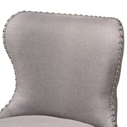 2pc Gradisca Wood Swivel Counter Stool Set Gray/Walnut Brown - Baxton Studio -Dine Furniture GUEST 9592c803 8a5b 4c56 bec9 73aa6d6970ac