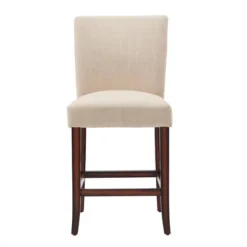 Set Of 2 24" Quinby Counter Height Barstools Wood - Inspire Q -Dine Furniture GUEST 963b077a 1da1 4521 a6d1 207cf680424a