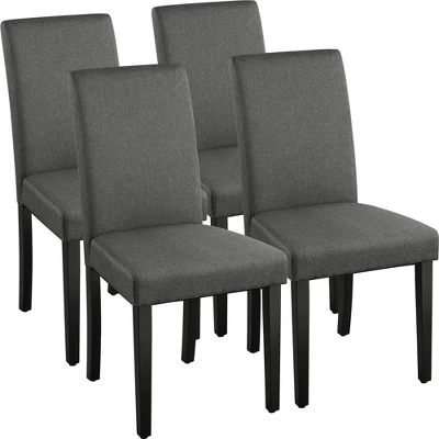 Yaheetech 4pcs Upholstered Fabric Dining Chairs With Solid Wood Legs For Dining Room 10 Yaheetech 4pcs Upholstered Fabric Dining Chairs With Solid Wood Legs For Dining Room - Image 8