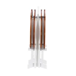 Austin Tray Table Set White/Hazelnut - Powell Company -Dine Furniture GUEST 9d97a05c cbab 4267 93a6 b915d13e9df5