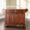 Lafayette Wood Top Full Size Kitchen Island/Cart Cherry/Natural - Crosley -Dine Furniture GUEST 9e523282 833e 4460 ac32 570f0e0de251