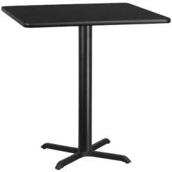 Emma And Oliver 42" Square Laminate Table Top With 33"x33" Table Height Base 10 Emma And Oliver 42" Square Laminate Table Top With 33"x33" Table Height Base -Dine Furniture GUEST 9ea9d39e 91e0 499e b758 47a8ec8e090f
