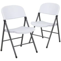 Emma And Oliver 2 Pack Home & Office 330 Lb. Capacity Foldable Plastic Chair 26 Emma And Oliver 2 Pack Home & Office 330 Lb. Capacity Foldable Plastic Chair -Dine Furniture GUEST a0e6bd44 9630 406e 876a c46563db6ea1