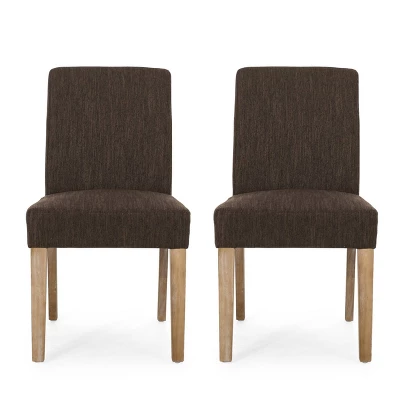 Set Of 2 Kuna Contemporary Upholstered Dining Chairs - Christopher Knight Home 8 Set Of 2 Kuna Contemporary Upholstered Dining Chairs - Christopher Knight Home - Image 6
