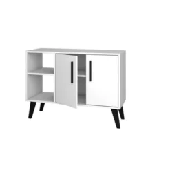 35.43" Amsterdam Sideboard White - Manhattan Comfort -Dine Furniture GUEST a147a35b 5141 4ce3 ba8b 5819bd2ffd63