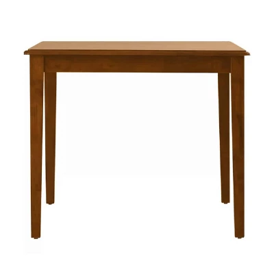 Walnut Shaker Dining Table Brown - Boraam 5 Walnut Shaker Dining Table Brown - Boraam - Image 3