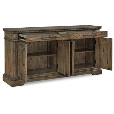 Markenburg Dining Server Brown/Beige - Signature Design By Ashley 4 Markenburg Dining Server Brown/Beige - Signature Design By Ashley - Image 2