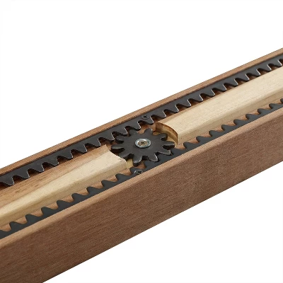 Hayden 7pc Extendable Dining Set With 6 Slat Back Chairs Slate - Crosley 18 Hayden 7pc Extendable Dining Set With 6 Slat Back Chairs Slate - Crosley - Image 16