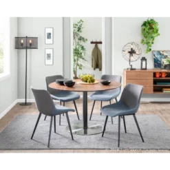 Set Of 2 Outlaw Industrial Two-Tone Chairs Gray - LumiSource 20 Set Of 2 Outlaw Industrial Two-Tone Chairs Gray - LumiSource -Dine Furniture GUEST ab2eceed a03a 4daa 906c f8c9032ecbb2