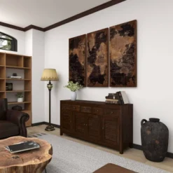 Rustic Wood Buffet Dark Brown - Olivia & May 37 Rustic Wood Buffet Dark Brown - Olivia & May -Dine Furniture GUEST ab5853ac 8b49 4af0 8310 a17499b07fa7