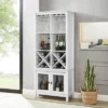 Bar Cabinet Bookshelf With Glass Doors Mahogany - Jill Zarin -Dine Furniture GUEST ac0a65ba 7f5d 4d4e b22c 70a9ad607980