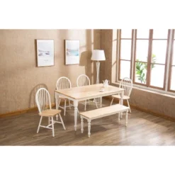 Dining Table Wood/Brown/White - Boraam -Dine Furniture GUEST ae7932ca bf5b 45ff 8749 c6b3b92baa48