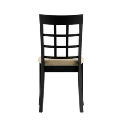 Set Of 2 Kensington Lattice Back Dining Chairs Black - Inspire Q 11 Set Of 2 Kensington Lattice Back Dining Chairs Black - Inspire Q -Dine Furniture GUEST ae8f59dc 56db 4ce5 9309 5dece981ebc0