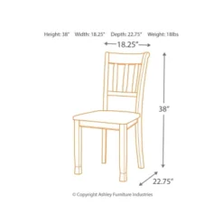 2pc Owingsville Dining Room Side Chair Brown - Signature Design By Ashley -Dine Furniture GUEST aed47b90 aec8 4cc1 a7eb bbc3bd3423b4