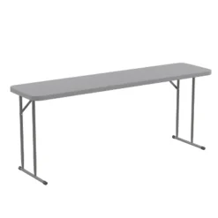 Flash Furniture 6-Foot Plastic Folding Training Table 24 Flash Furniture 6-Foot Plastic Folding Training Table -Dine Furniture GUEST af156b6e 26a6 4f66 b4d2 623cf118b2f4
