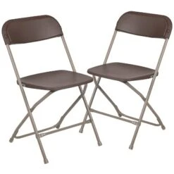 Emma And Oliver Set Of 2 Stackable Folding Plastic Chairs - 650 LB Weight Capacity 35 Emma And Oliver Set Of 2 Stackable Folding Plastic Chairs - 650 LB Weight Capacity -Dine Furniture GUEST b060043e 6d79 4ac8 987e 96e9b44179ab
