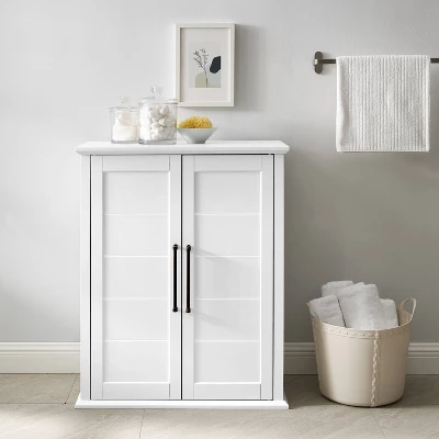 Bartlett Stackable Storage Pantry White - Crosley 3 Bartlett Stackable Storage Pantry White - Crosley