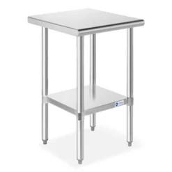 GRIDMANN Stainless Steel Tables With Undershelf, NSF Commercial Kitchen Work & Prep Tables For Restaurant And Home -Dine Furniture GUEST b11ad685 b01b 42ef a8ac 2dfcafec6a9b