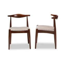 Set Of 2 Aeron Wood Dining Chair Walnut - Baxton Studio -Dine Furniture GUEST b14aa7a0 cbef 4c2f a71a 4abd6d7a37f2