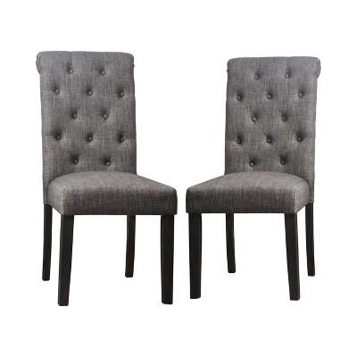2pc Hepburn Scroll Back Side Chairs - HOMES: Inside + Out 11 2pc Hepburn Scroll Back Side Chairs - HOMES: Inside + Out - Image 9
