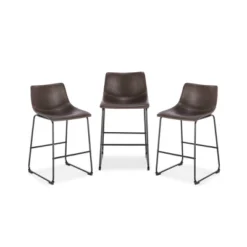 Set Of 3 Lakewood Counter Height Barstool - Poly & Bark 15 Set Of 3 Lakewood Counter Height Barstool - Poly & Bark -Dine Furniture GUEST b2632113 e19d 41a3 a4a0 9a5be47b6811