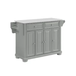 Alexandria Granite Top Kitchen Island/Cart Gray - Crosley 16 Alexandria Granite Top Kitchen Island/Cart Gray - Crosley -Dine Furniture GUEST b275cc37 00f0 4292 91bc 32ba37c21441