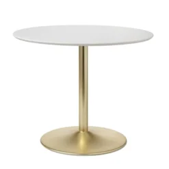 Hillboro Round Dining Table Metal Base - Buylateral -Dine Furniture GUEST b2824a8e 8ecf 457e 8e54 6f480d17e980