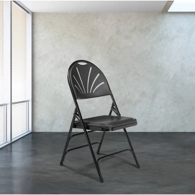 Set Of 4 Deluxe Fan Back With Triple Brace Folding Chairs - Hampden Furnishings 9 Set Of 4 Deluxe Fan Back With Triple Brace Folding Chairs - Hampden Furnishings - Image 7