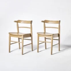 2pk Kaysville Curved Back Wood Dining Chair - Threshold™ Designed With Studio McGee 21 2pk Kaysville Curved Back Wood Dining Chair - Threshold™ Designed With Studio McGee -Dine Furniture GUEST b8859535 25d6 44f9 9ed4 882e7bed9037