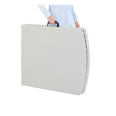 30"x72" Heavy Duty Fold In Half Table Speckled Gray - Hampden Furnishings 6 30"x72" Heavy Duty Fold In Half Table Speckled Gray - Hampden Furnishings - Image 4