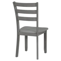 Farmhouse 5-piece Wooden Dining Set With 2 Dining Chairs And 2 Benches-ModernLuxe 23 Farmhouse 5-piece Wooden Dining Set With 2 Dining Chairs And 2 Benches-ModernLuxe -Dine Furniture GUEST bba89cd9 01d6 489b b722 8e4627e24de1