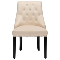 Costway Set Of 2 Button-Tufted Dining Chair Upholstered Armless Side Chair 16 Costway Set Of 2 Button-Tufted Dining Chair Upholstered Armless Side Chair -Dine Furniture GUEST bc8381d4 501c 433c a144 a22ef415ec20