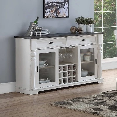 Joanna Server Ivory/Mocha - Steve Silver Co. 4 Joanna Server Ivory/Mocha - Steve Silver Co. - Image 2