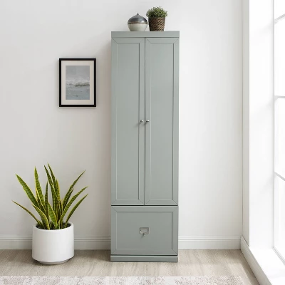 Harper Convertible Pantry Closet Gray - Crosley 6 Harper Convertible Pantry Closet Gray - Crosley - Image 4