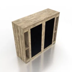 47.2" Geisert Farmhouse 9 Shelf Bar Table Weathered Oak - MiBasics 14 47.2" Geisert Farmhouse 9 Shelf Bar Table Weathered Oak - MiBasics -Dine Furniture GUEST bdb93a0f 688e 4526 ae14 7d1fe39fdbb8