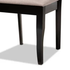 7pc Mael Dining Set Dark Brown/Espresso - Baxton Studio 11 7pc Mael Dining Set Dark Brown/Espresso - Baxton Studio -Dine Furniture GUEST be0233c1 891f 4fc5 9a95 51e2caad9aeb