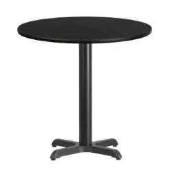 Emma And Oliver 30" Round Laminate Table Top With 22"x22" Table Height Base 11 Emma And Oliver 30" Round Laminate Table Top With 22"x22" Table Height Base -Dine Furniture GUEST bed65cdf f99e 4cdf be46 9f9546d7778a