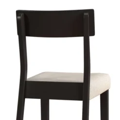 5pc Knolle Park Wood Counter Height Dining Set Black With Oak Wire Brush Finished Top - Hillsdale Furniture -Dine Furniture GUEST c09fe7f5 eca1 4116 b207 891e0519bdb8