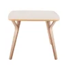 38" Folia Square Dining Table Wood Natural - LumiSource