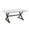Landon Marble Dining Table White - Picket House Furnishings -Dine Furniture GUEST c367ba8c 9556 4452 9d42 87d733b597af