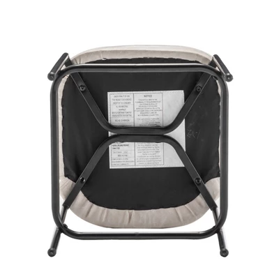 Modern Mid-Back Counter Height Barstool Faux Leather - WOVENBYRD 8 Modern Mid-Back Counter Height Barstool Faux Leather - WOVENBYRD - Image 6