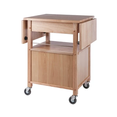 Rachael Kitchen Cart Beech - Winsome 8 Rachael Kitchen Cart Beech - Winsome - Image 6