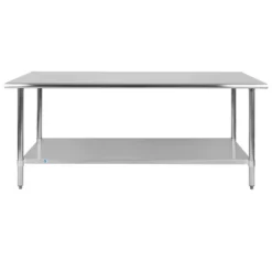 Flash Furniture Stainless Steel 18 Gauge Prep And Work Table With Undershelf - NSF Certified 17 Flash Furniture Stainless Steel 18 Gauge Prep And Work Table With Undershelf - NSF Certified -Dine Furniture GUEST cbab9b0f 05c2 48a8 9550 5902583e124d