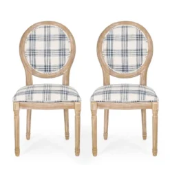 Set Of 2 Phinnaeus French Country Fabric Dining Chairs - Christopher Knight Home 18 Set Of 2 Phinnaeus French Country Fabric Dining Chairs - Christopher Knight Home -Dine Furniture GUEST cd52d5a0 5ea5 4b01 93f7 59c6bcbe78ae
