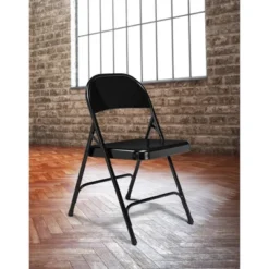 Set Of 4 Heavy Duty All Steel Folding Chairs - Hampden Furnishings -Dine Furniture GUEST ce369685 a589 4817 b98a 43498df1ae54