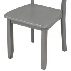 Farmhouse 5-piece Wooden Dining Set With 2 Dining Chairs And 2 Benches-ModernLuxe 24 Farmhouse 5-piece Wooden Dining Set With 2 Dining Chairs And 2 Benches-ModernLuxe -Dine Furniture GUEST cffbda20 1f87 45aa 932b 0b8806bc74a3