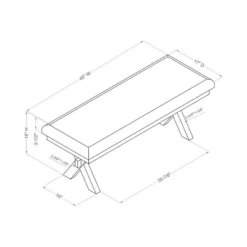 6pc Arga Solid Wood Dining Set Gray/Antique White - HOMES: Inside + Out -Dine Furniture GUEST d09b12f1 6932 4227 90bc 99134b5e4c14