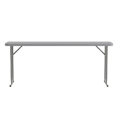 Flash Furniture 6-Foot Plastic Folding Training Table 10 Flash Furniture 6-Foot Plastic Folding Training Table - Image 8