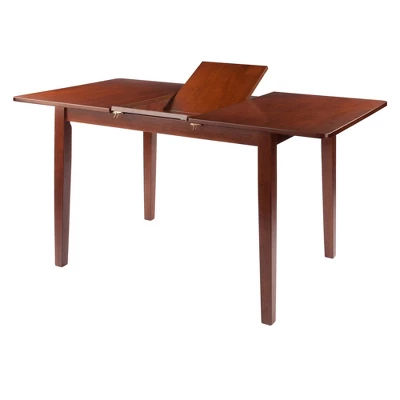 Darren Extendable Dining Table Walnut - Winsome 4 Darren Extendable Dining Table Walnut - Winsome - Image 2