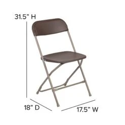Emma And Oliver Set Of 2 Stackable Folding Plastic Chairs - 650 LB Weight Capacity 28 Emma And Oliver Set Of 2 Stackable Folding Plastic Chairs - 650 LB Weight Capacity -Dine Furniture GUEST d3c8fbc8 59b4 4f25 af7c 8fad44a217ab